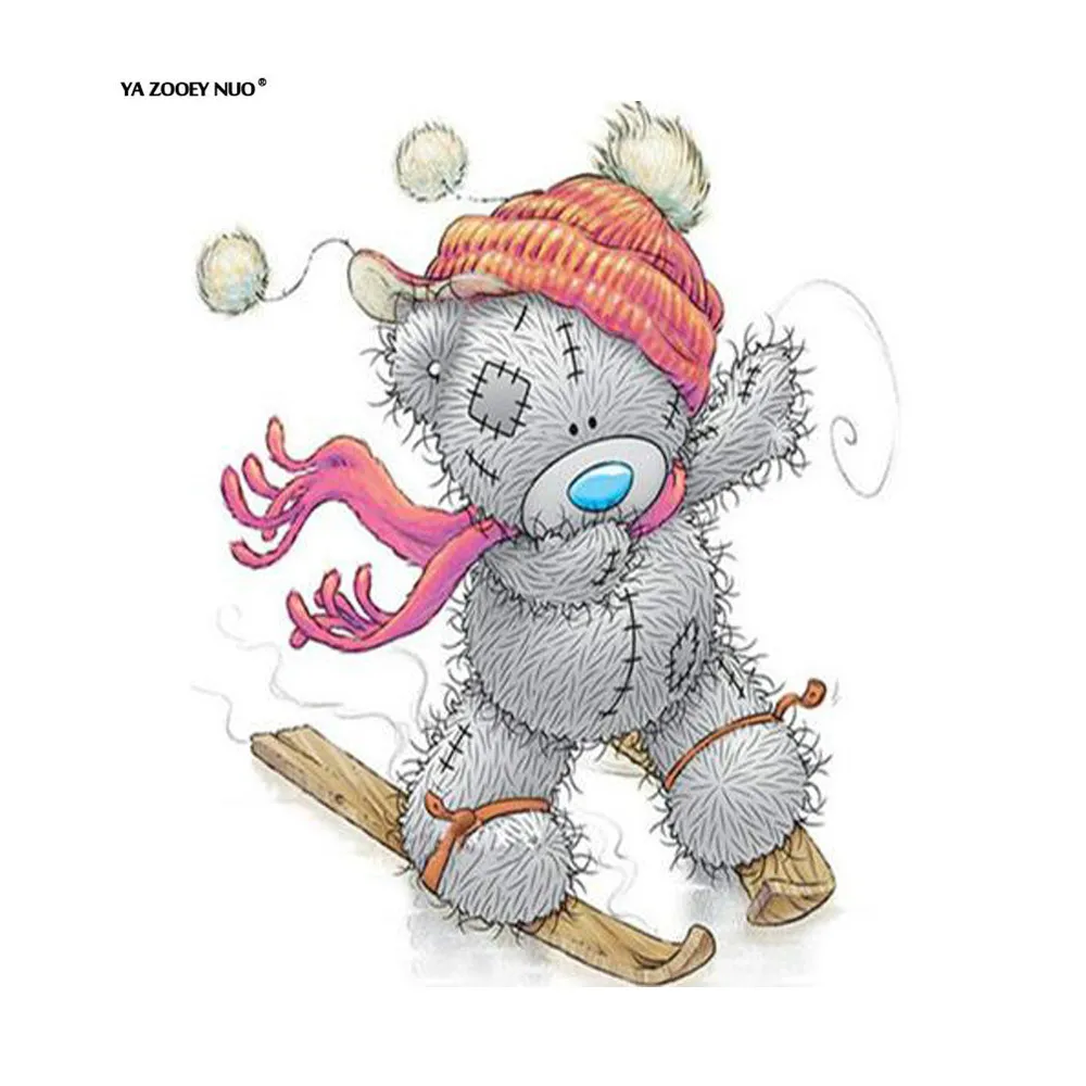 DIY Diamond Painting Cross Stitch Cartoon bear Needlework Diamond Embroidery Cartoon bear Full Drill Decor Kits Child gift YU258
DIY Diamond Painting Cross Stitch Cartoon bear Needlework Diamond Embroidery Cartoon bear Full Drill Decor Kits Child gift YU258