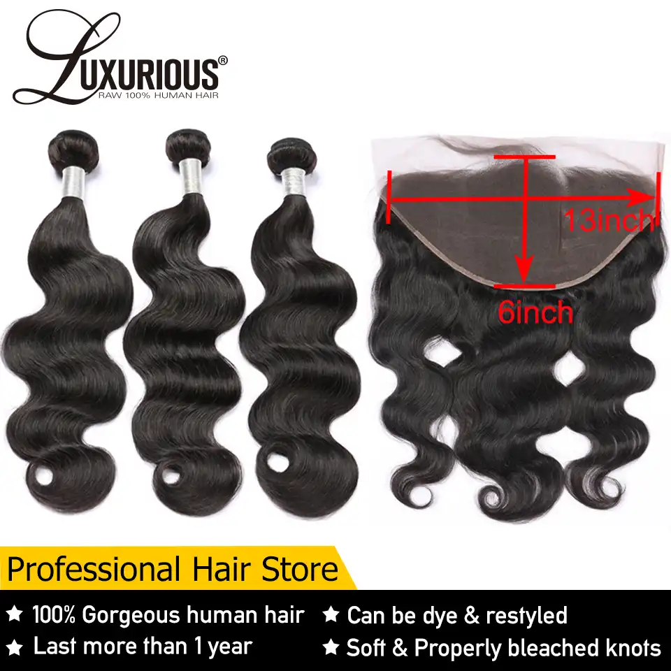 Body Wave Hair Bundles With Closure Peruvian Hair Weave Bundles
