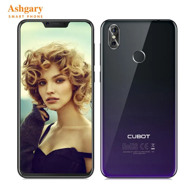 

CUBOT P20 Smartphone 4G Android 8.0 Phablet 6.18" MTK6750T Octa Core 1.5GHz 4GB RAM 64GB ROM 20.0MP+2.0MP + 13.0MP Cameras Phone