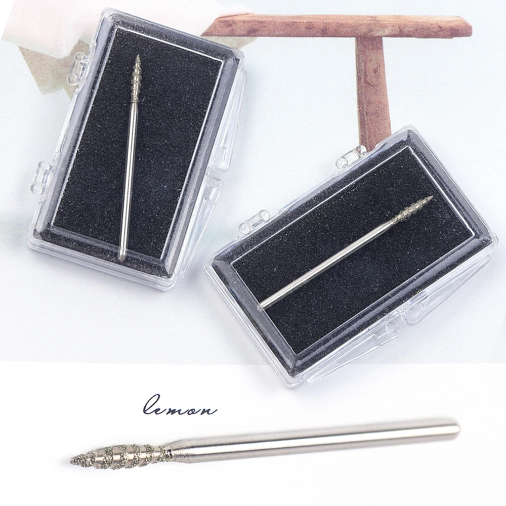 Diamond Nail Drill Bits for Electric Manicure Rotary Burr Milling Cutter Spiral Pedicure Drill Tips Care Tools Accessories TR968
Diamond Nail Drill Bits for Electric Manicure Rotary Burr Milling Cutter Spiral Pedicure Drill Tips Care Tools Accessories TR968
