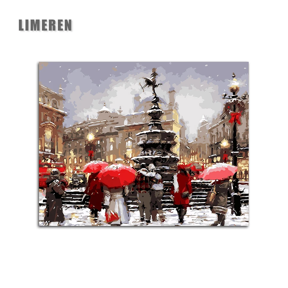 Snow Street Landscape DIY Painting By Numbers Kits Acrylic Picture Drawing On Canvas For Home Wall Art Decor
Snow Street Landscape DIY Painting By Numbers Kits Acrylic Picture Drawing On Canvas For Home Wall Art Decor