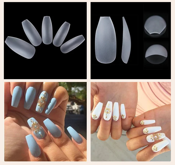 Ultra-thin Coffin Nails Ballerina Nail Tips Length Full Coverage Acrylic False Nails 12 Sizes 120 tip / box
Ultra-thin Coffin Nails Ballerina Nail Tips Length Full Coverage Acrylic False Nails 12 Sizes 120 tip / box
