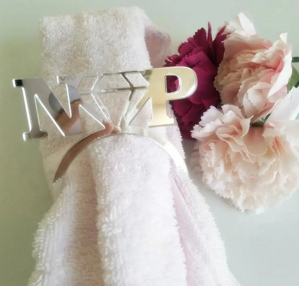 MEYA Personalized Mirror Gold Napkin Ring, Diamond Gold Napkin Ring Custom Wedding Napkin Rings Acrylic Cut Napkin Ring
MEYA Personalized Mirror Gold Napkin Ring, Diamond Gold Napkin Ring Custom Wedding Napkin Rings Acrylic Cut Napkin Ring
