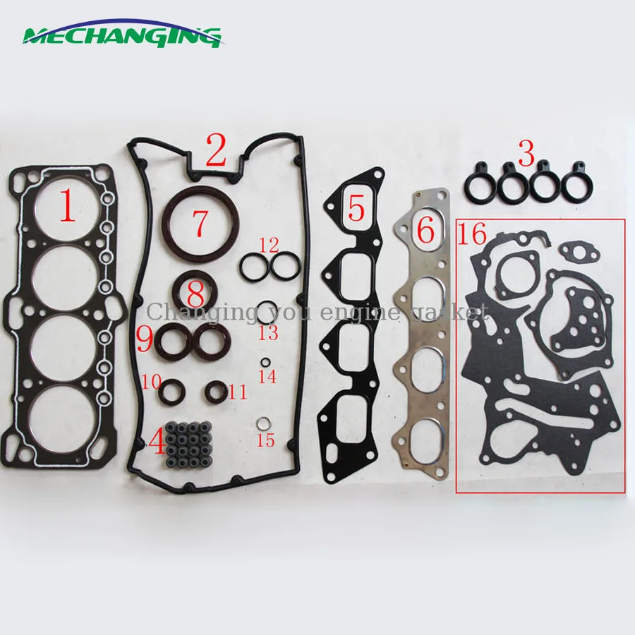 Fits CHRYSLER 2000 GTX TURBO 16V 4G63 4G63T Engine Head Gasket Sets Automotive Spare Parts Overhaul Package 50122000
Fits CHRYSLER 2000 GTX TURBO 16V 4G63 4G63T Engine Head Gasket Sets Automotive Spare Parts Overhaul Package 50122000