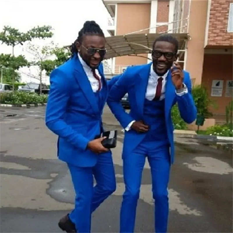 New Arrival Royal Blue Costume Homme Men Suits For Wedding 3Pieces(Jacket+Pant++Vest+Tie) Terno Masculino Groom Blazer 498
New Arrival Royal Blue Costume Homme Men Suits For Wedding 3Pieces(Jacket+Pant++Vest+Tie) Terno Masculino Groom Blazer 498