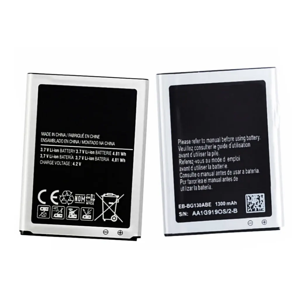 High quality Replacement Large Capacity Li-ion Authentic Battery EB-BG130ABE 1300mAh for Samsung Galaxy Star 2 G130 G130E G130H
High quality Replacement Large Capacity Li-ion Authentic Battery EB-BG130ABE 1300mAh for Samsung Galaxy Star 2 G130 G130E G130H
