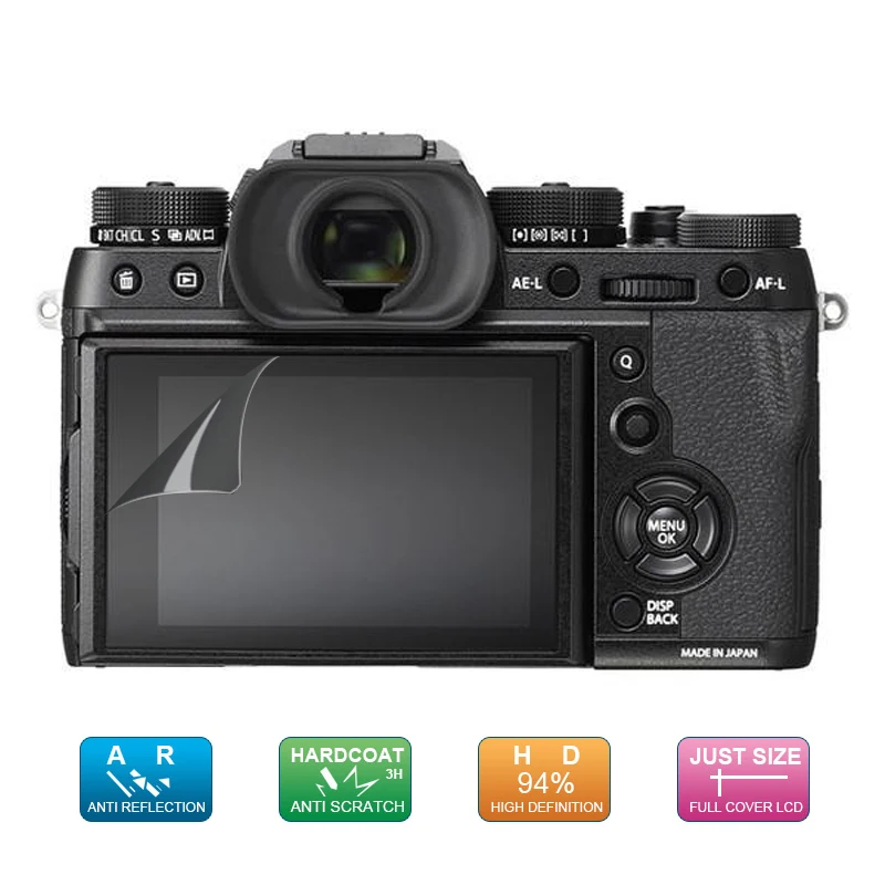(6pcs, 3pack) LCD Guard Film Screen Display Protector for Fujifilm X-T4 XT4 X-T1 X-T2 X-T3 XT1 XT2 XT3 X T3 T2 T1 Digital Camera
(6pcs, 3pack) LCD Guard Film Screen Display Protector for Fujifilm X-T4 XT4 X-T1 X-T2 X-T3 XT1 XT2 XT3 X T3 T2 T1 Digital Camera