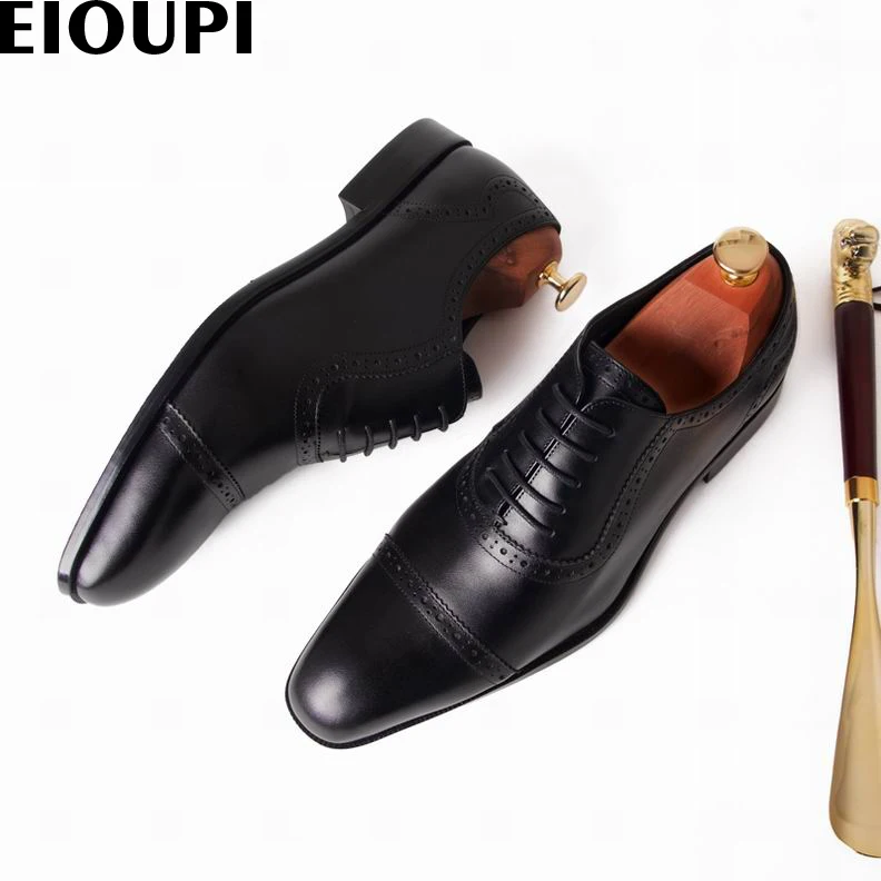 EIOUPI new design top oxfords real full grain leather mens formal business shoe men dress breathable shoes e5898-607
EIOUPI new design top oxfords real full grain leather mens formal business shoe men dress breathable shoes e5898-607
