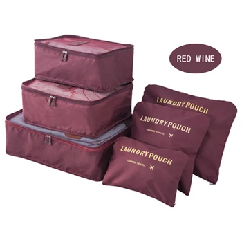 6Pcs/set Trip Luggage Organizer Polyester Portable Travel Partition Pouch Storage Bags Home Organization Accessories Supplies
6Pcs/set Trip Luggage Organizer Polyester Portable Travel Partition Pouch Storage Bags Home Organization Accessories Supplies
