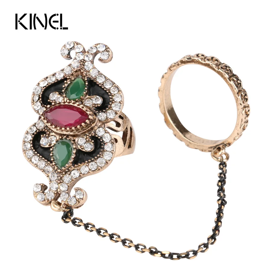 2017 New Arrival Turkish Two Finger Rings For Party Women Red Resin Hollow Out Flower Design Vintage Ring Anel Jewelry
2017 New Arrival Turkish Two Finger Rings For Party Women Red Resin Hollow Out Flower Design Vintage Ring Anel Jewelry