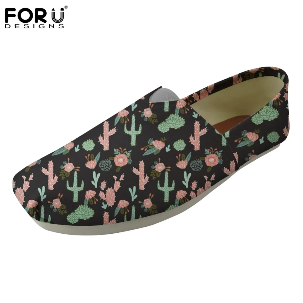 FORUDESIGNS Cactus Flower Print Women Casual Flats Fashion Canvas Ladies Loafers Shoes Woman Lazy Spring Summer Zapatos Mujer
FORUDESIGNS Cactus Flower Print Women Casual Flats Fashion Canvas Ladies Loafers Shoes Woman Lazy Spring Summer Zapatos Mujer