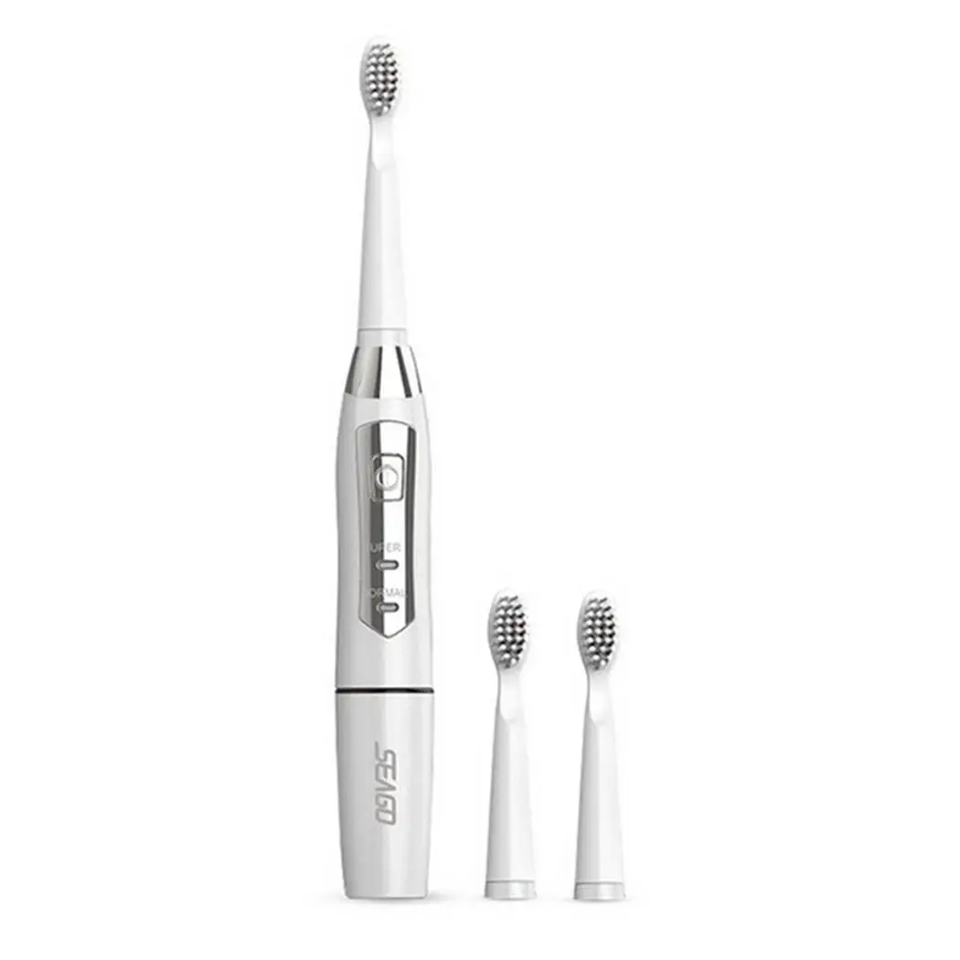 Ultrasonic Electric Toothbrush Waterproof Battery Powered Electric Toothbrush Soft Bristle Strong Weak Modes Adjustable Blue
Ultrasonic Electric Toothbrush Waterproof Battery Powered Electric Toothbrush Soft Bristle Strong Weak Modes Adjustable Blue