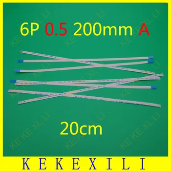 New FFC FPC flat flexible cable 0.5mm pitch 6 pin 6PIN Forward Length 200mm Width 3.5mm Ribbon Flex Cable Free Shipping
New FFC FPC flat flexible cable 0.5mm pitch 6 pin 6PIN Forward Length 200mm Width 3.5mm Ribbon Flex Cable Free Shipping