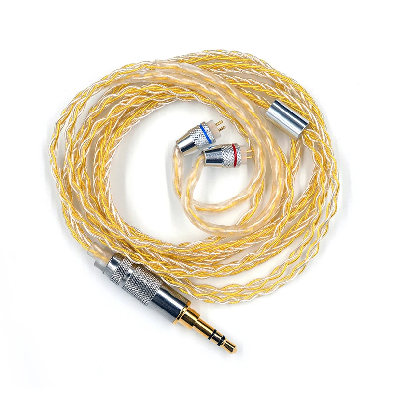 Original Earphone 200Core 0.75mm MMCX Gold Silver Plated Upgrade Cable Headphones Wire AS16 ES3 ZSN ZS10 AS10 AS06 ZST Pro BA10
Original Earphone 200Core 0.75mm MMCX Gold Silver Plated Upgrade Cable Headphones Wire AS16 ES3 ZSN ZS10 AS10 AS06 ZST Pro BA10