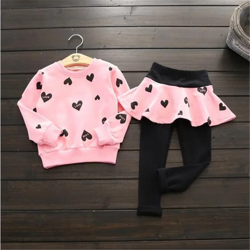 Baby Girl Clothes 2018 Spring Baby Clothing Sets Printing Love Sweatshirts+Casual Pants 2Pcs for Baby Clothes
Baby Girl Clothes 2018 Spring Baby Clothing Sets Printing Love Sweatshirts+Casual Pants 2Pcs for Baby Clothes