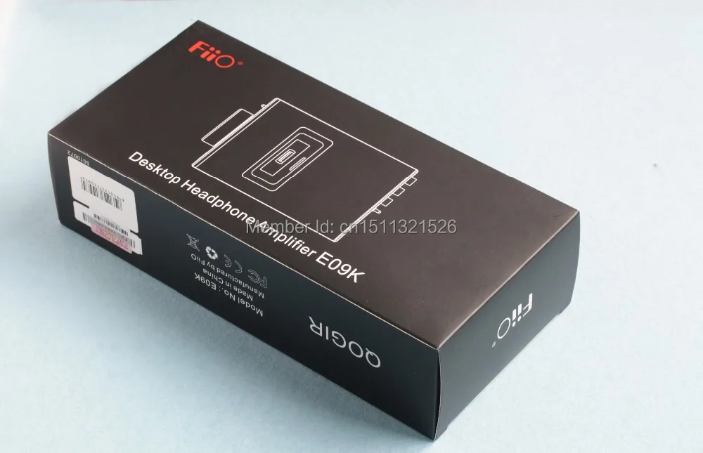 FiiO Восстановленный Настольный усилитель для наушников E09KS (адаптер переменного