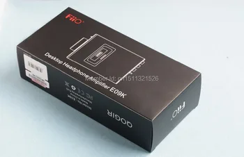 FiiO Refurbished Desktop Headphone Amplifier E09KS AC adapter:Flat pins