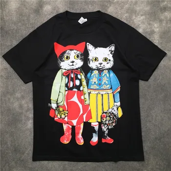 New Novelty 2019 Men Two Fashion cat T Shirts T-Shirt Hip Hop Skateboard Street Cotton T-Shirts Tee Top kenye S-XXL #K67
New Novelty 2019 Men Two Fashion cat T Shirts T-Shirt Hip Hop Skateboard Street Cotton T-Shirts Tee Top kenye S-XXL #K67