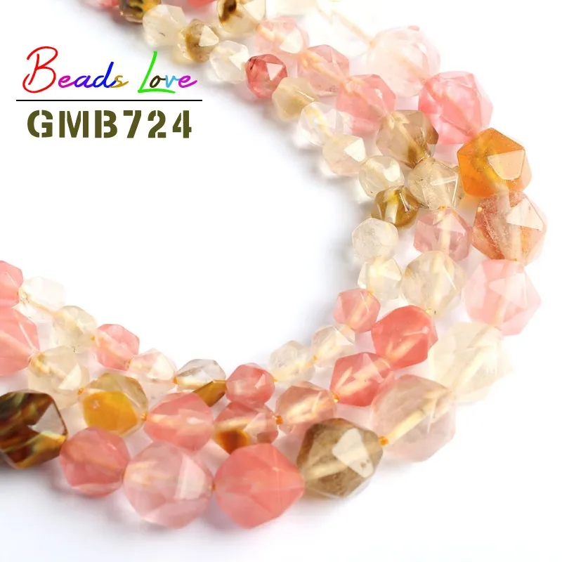 Wholesale Faceted Cherry Quartz Stone Loose Spacer Beads for Jewelry Making DIY Bracelet Necklace Pick Size 6 8 10 mm 15 Inches
Wholesale Faceted Cherry Quartz Stone Loose Spacer Beads for Jewelry Making DIY Bracelet Necklace Pick Size 6 8 10 mm 15 Inches