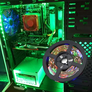 USB Cable RGB LED Strip Light Lamp SMD 2835 TV Background Lighting Kit Desktop Background Lamp For TV Computer Display Screen
USB Cable RGB LED Strip Light Lamp SMD 2835 TV Background Lighting Kit Desktop Background Lamp For TV Computer Display Screen