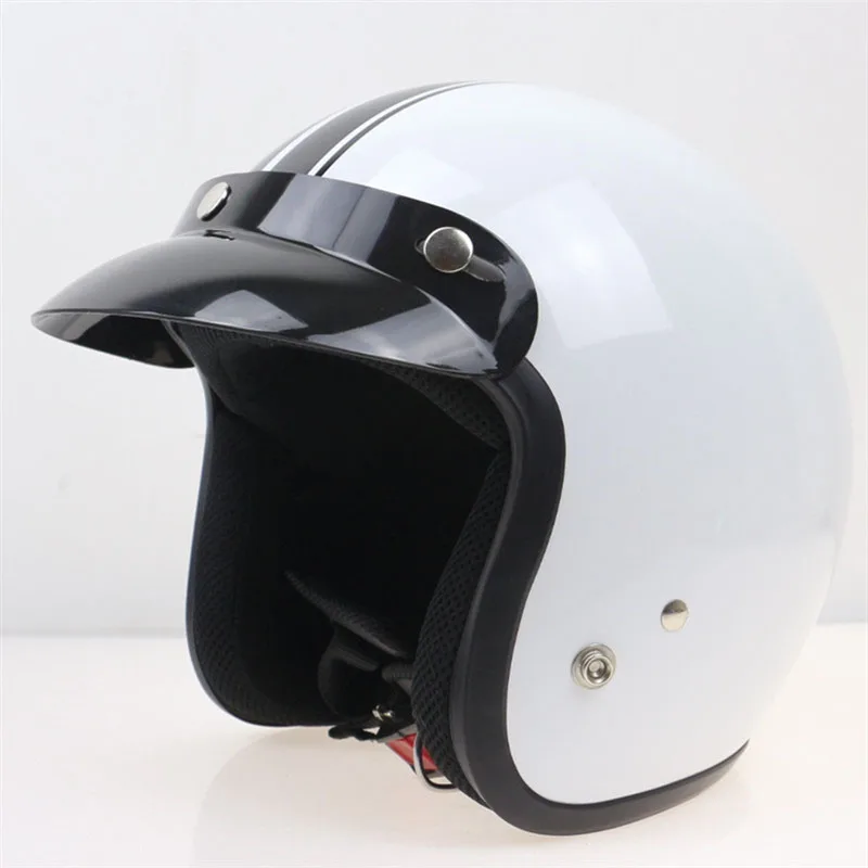 Head Protection Motorcycle Helmet Retro Vintage Motorbike 3/4 Open Face Half Helmet Cruiser Touring Chopper Biker Cafe Racer
Head Protection Motorcycle Helmet Retro Vintage Motorbike 3/4 Open Face Half Helmet Cruiser Touring Chopper Biker Cafe Racer