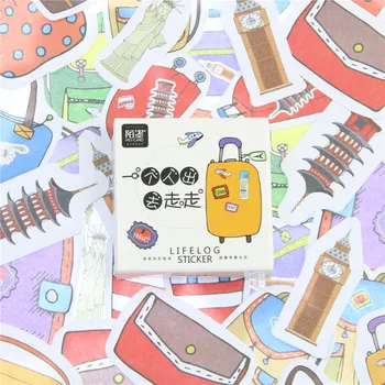 45 Pcs/lot Travel Alone Mini Paper Sticker Decoration DIY Ablum Diary Scrapbooking Label Sticker Kawaii Stationery
45 Pcs/lot Travel Alone Mini Paper Sticker Decoration DIY Ablum Diary Scrapbooking Label Sticker Kawaii Stationery
