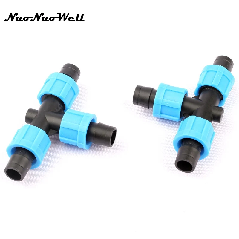 3pcs NuoNuoWell 5/8" 16mm Thread Lock Drip Tape Tee Connector Hose Fittings for Greenhouse Garden Micro Drip Irrigation Adapter
3pcs NuoNuoWell 5/8" 16mm Thread Lock Drip Tape Tee Connector Hose Fittings for Greenhouse Garden Micro Drip Irrigation Adapter