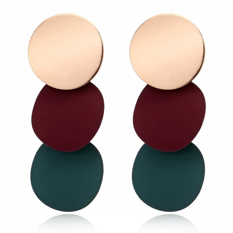 2019 Fasion New Hot Pin Geometry Concave-convex Color Spray Paint Round Small Round Ear-Nail Ear Ornaments
2019 Fasion New Hot Pin Geometry Concave-convex Color Spray Paint Round Small Round Ear-Nail Ear Ornaments