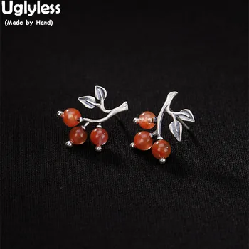Uglyless Lovely Leaves Stud Earrings for Women Nature Agate Ear Studs Vintage Solid 925 Thai Silver Fine Jewelry Handmade Bijoux
Uglyless Lovely Leaves Stud Earrings for Women Nature Agate Ear Studs Vintage Solid 925 Thai Silver Fine Jewelry Handmade Bijoux