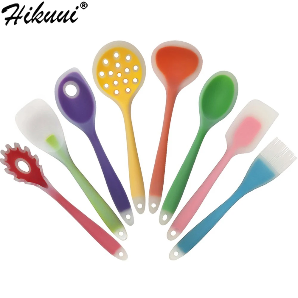 1PC Retail Cooking Utensils Cookware Nylon And Food Grade Silicone Kitchen Cooking Tools Spatula And Spoon Kitchenware 9 Style
1PC Retail Cooking Utensils Cookware Nylon And Food Grade Silicone Kitchen Cooking Tools Spatula And Spoon Kitchenware 9 Style