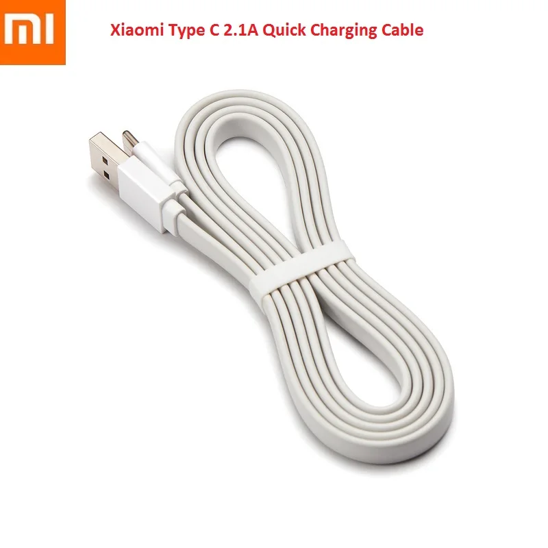 Original Xiaomi Type C Cable 5V 2.1A Fast Charge Data Line Xiaomi Quick Charge USB Type-C Charger Cable For Mi Mix2 Max2 MI 6 5s
Original Xiaomi Type C Cable 5V 2.1A Fast Charge Data Line Xiaomi Quick Charge USB Type-C Charger Cable For Mi Mix2 Max2 MI 6 5s