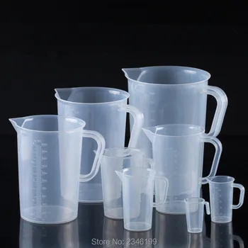 1PC 5000ML PP Plastic Beaker Liquid Powder Measuring Cups With Handle Scale For Chemistry Lab Kitchen Coffee Shop Free Shipping
1PC 5000ML PP Plastic Beaker Liquid Powder Measuring Cups With Handle Scale For Chemistry Lab Kitchen Coffee Shop Free Shipping