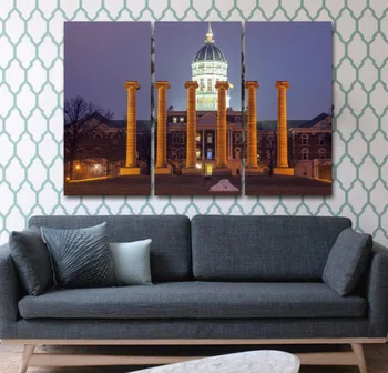 HD Canvas Print Home Wall Decor MIZZOU Columns 3 pc Canvas Wall Art Columns in front of University of Missouri Columbia, Missour
HD Canvas Print Home Wall Decor MIZZOU Columns 3 pc Canvas Wall Art Columns in front of University of Missouri Columbia, Missour