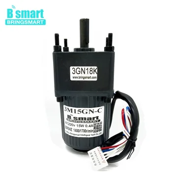Bringsmart 220V AC Motor High Speed Motor 15W Optical Axis 1400/2800rpm Reversible Regulation Motor +Speed Controller
Bringsmart 220V AC Motor High Speed Motor 15W Optical Axis 1400/2800rpm Reversible Regulation Motor +Speed Controller