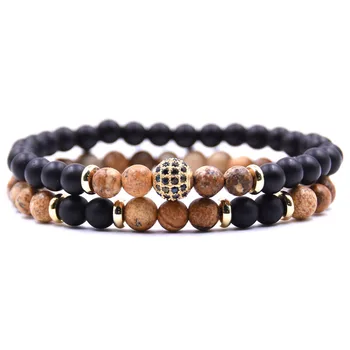 LKO luxury 6mm zircon Bead Bracelet Beaded Black Mantra Prayer Beads Buddha Bracelet for Women and Men free shipping
LKO luxury 6mm zircon Bead Bracelet Beaded Black Mantra Prayer Beads Buddha Bracelet for Women and Men free shipping