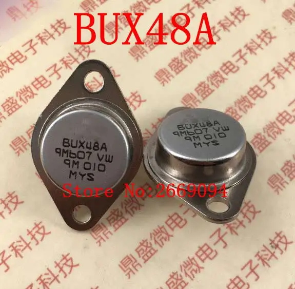 Силиконовые Силовые транзисторы NPN BUX48 BUX48A 15A 450V TO-3P, 10 шт./20 шт./50 шт.
Силиконовые Силовые транзисторы NPN BUX48 BUX48A 15A 450V TO-3P, 10 шт./20 шт./50 шт.