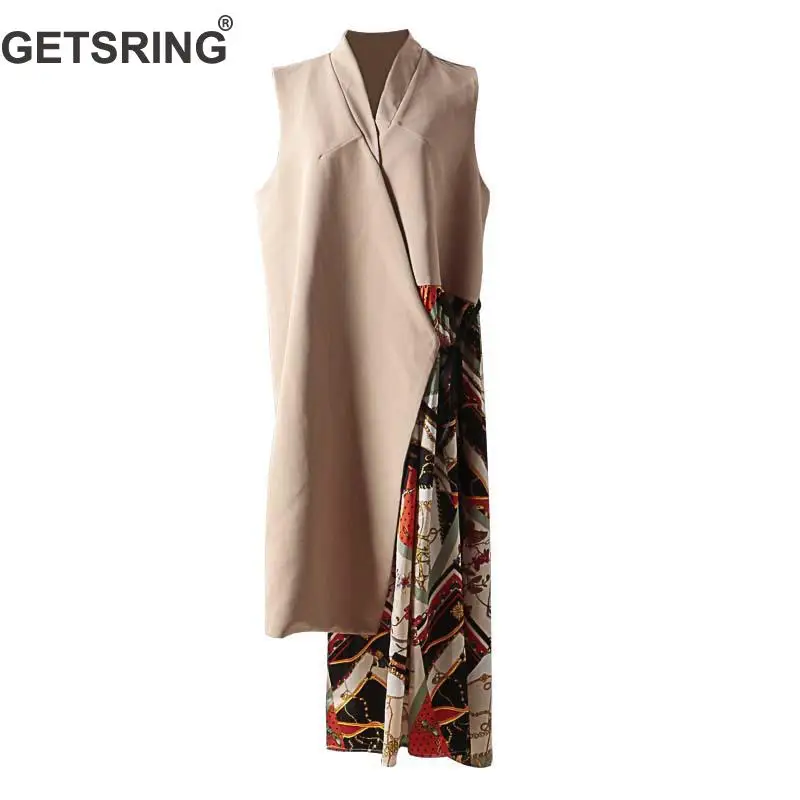 GETSRING Women Vest Long Sleeveless Vest Lace Spliced Elegant Long Waistcoat Printing Loose Leisure Vests All Match Winter Coat
GETSRING Women Vest Long Sleeveless Vest Lace Spliced Elegant Long Waistcoat Printing Loose Leisure Vests All Match Winter Coat