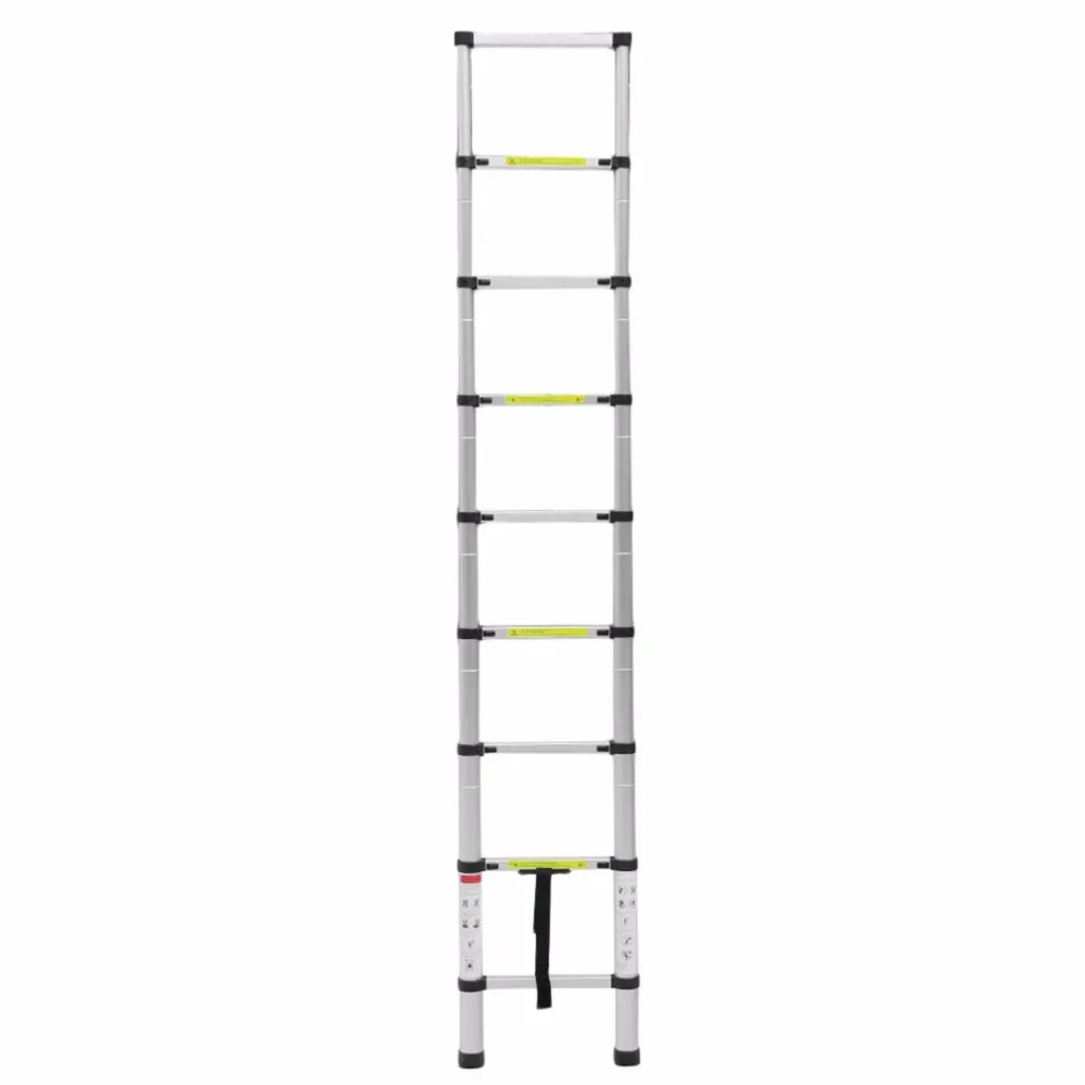 2.6M Multi-Purpose Aluminum Alloy Household Telescoping Ladder Foldable Telescopic Single Straight Extendable Extension Ladder
2.6M Multi-Purpose Aluminum Alloy Household Telescoping Ladder Foldable Telescopic Single Straight Extendable Extension Ladder