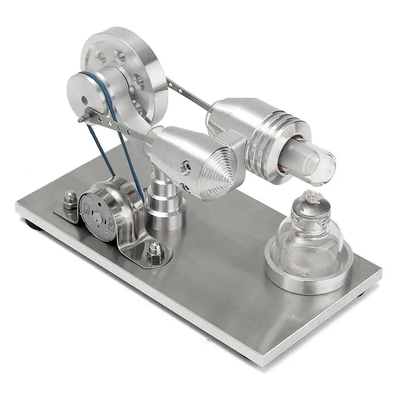 Stainless steel Mini Hot Air Stirling Engine Motor Model Educational Toy Science Experiment Kit Set For Children
Stainless steel Mini Hot Air Stirling Engine Motor Model Educational Toy Science Experiment Kit Set For Children