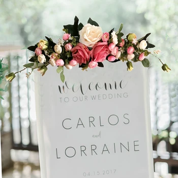 Simulation Flower Floral Lintel Wedding Party Wall Decoration Window Dressing Simulation Garland Door Christmas Flower Wreath
Simulation Flower Floral Lintel Wedding Party Wall Decoration Window Dressing Simulation Garland Door Christmas Flower Wreath