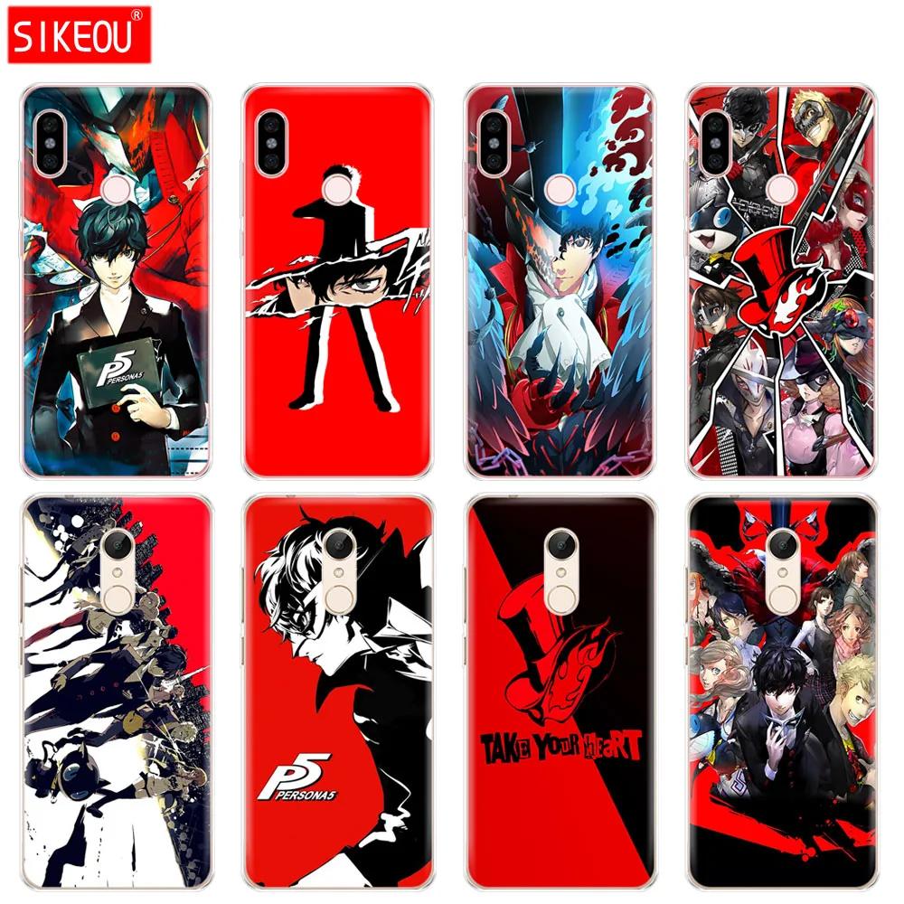 Silicone Cover phone Case for Xiaomi redmi 5 4 1 1s 2 3 3s pro PLUS redmi note 4 4X 4A 5A Persona 5
Silicone Cover phone Case for Xiaomi redmi 5 4 1 1s 2 3 3s pro PLUS redmi note 4 4X 4A 5A Persona 5