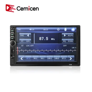Radio Car 2 Din MP5 Player 7 Inch Touch Screen 2Din Autoradio With Rearview Camera Bluetooth FM AUX USB Mirror Link For Phone
Radio Car 2 Din MP5 Player 7 Inch Touch Screen 2Din Autoradio With Rearview Camera Bluetooth FM AUX USB Mirror Link For Phone