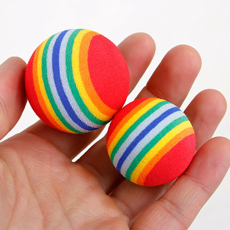 3pcs Pets dog Rainbow toys ball Sports dog and Small Dogs Cats cat pet EVA material toy round exercise balls dogs Toys supplies
3pcs Pets dog Rainbow toys ball Sports dog and Small Dogs Cats cat pet EVA material toy round exercise balls dogs Toys supplies