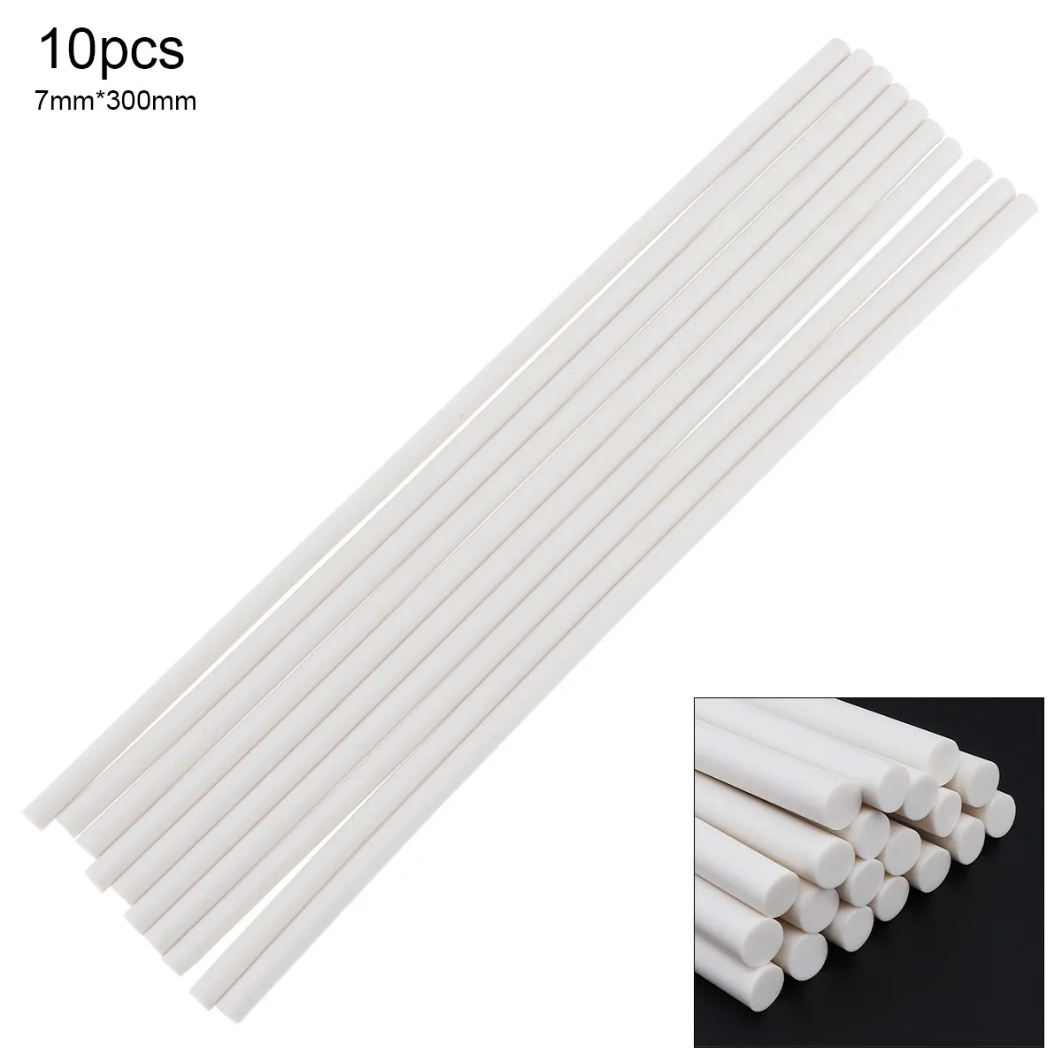 10pcs/set 7mm x 300mm Strong Viscose Hot Melt Glue Sticks Manual DIY Tools Kit for Electric Glue Gun Repair Tools Accessories
10pcs/set 7mm x 300mm Strong Viscose Hot Melt Glue Sticks Manual DIY Tools Kit for Electric Glue Gun Repair Tools Accessories