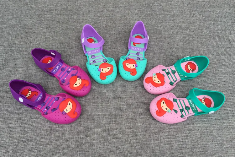 Girls Shoes Baby Sandals 2017 Summer Children Shoes Sandals with Mermaid cartoon Mini Kids Jelly Princess Shoes for Girls
Girls Shoes Baby Sandals 2017 Summer Children Shoes Sandals with Mermaid cartoon Mini Kids Jelly Princess Shoes for Girls