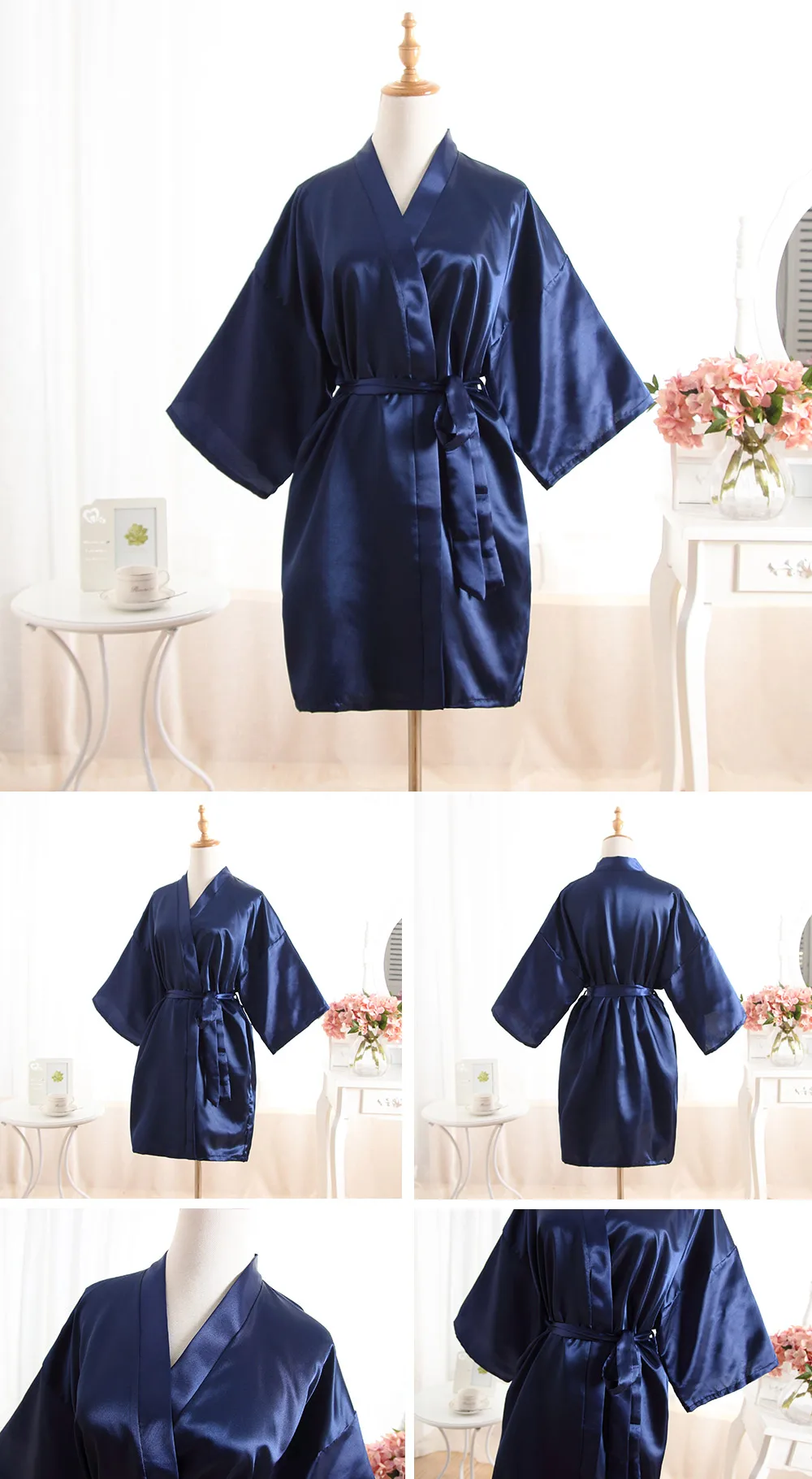 Women Robes Silk Summer Bayan Gecelik Sexy Sleepwear Nightgown Ladies Pajamas Kimono Female Pajama High Quality Women Robes Silk Summer Bayan Gecelik Sexy Sleepwear Nightgown Ladies Pajamas Kimono Female Pajama High Quality
