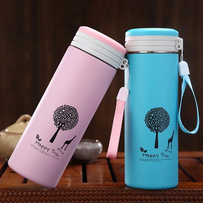 350ML Thermos Cup Cartoon Vaccum Flasks 304 Stainless Steel Thermoes Travel Coffee Car Mugs Insulated Water Bottle Flask Cups
350ML Thermos Cup Cartoon Vaccum Flasks 304 Stainless Steel Thermoes Travel Coffee Car Mugs Insulated Water Bottle Flask Cups