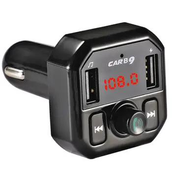 FM Transmitter Bluetooth Handsfree Car Kit FM Modulator Car Audio TF/USB MP3 Player with 3.1A Quick Charge Dual USB Car Charger
FM Transmitter Bluetooth Handsfree Car Kit FM Modulator Car Audio TF/USB MP3 Player with 3.1A Quick Charge Dual USB Car Charger