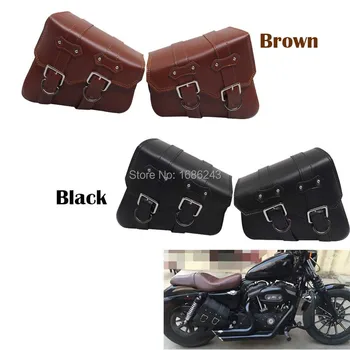 Pair New Motorcycle Left Right Saddle Side Bags Motor PU Leather Tool Bags Black Brown Fits For Universal Sportster Chopper Bike
Pair New Motorcycle Left Right Saddle Side Bags Motor PU Leather Tool Bags Black Brown Fits For Universal Sportster Chopper Bike