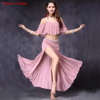 2018 New Sexy Model Women Belly Dancing Practice Costume 2 piece Set (Top +Skirt) Belly Dance Competition Practice Clothes
2018 New Sexy Model Women Belly Dancing Practice Costume 2 piece Set (Top +Skirt) Belly Dance Competition Practice Clothes